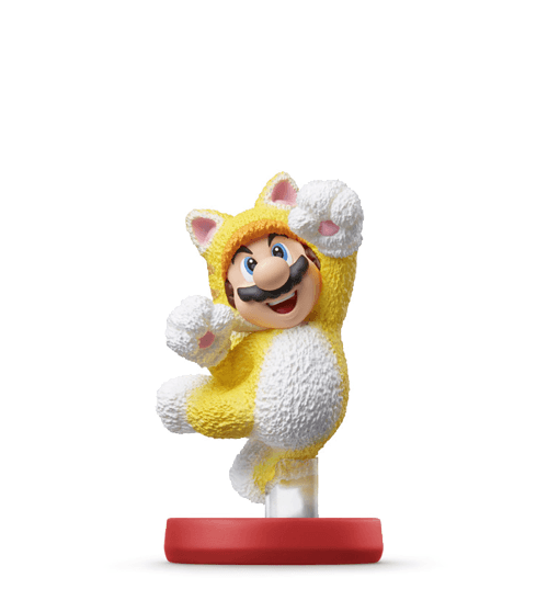 Cat Mario amiibo Figure