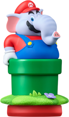 Elephant Mario amiibo Figure