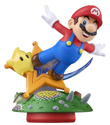 Mario and Luma amiibo Figure