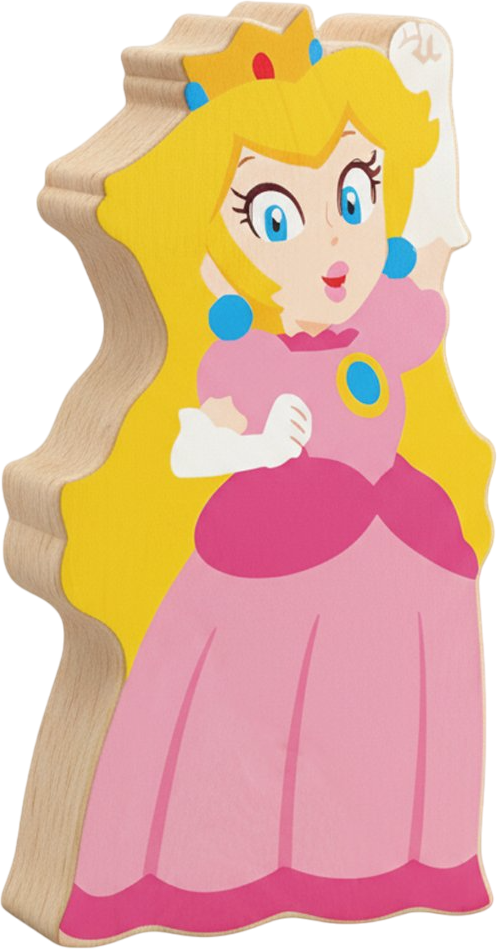 Peach - My Mario Wooden Blocks amiibo Block