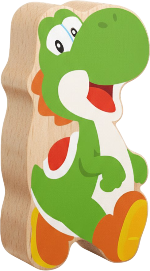Yoshi - My Mario Wooden Blocks amiibo Block