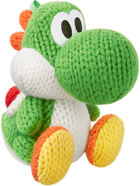 Green Yarn Yoshi amiibo Yarn