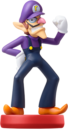 Waluigi amiibo Figure