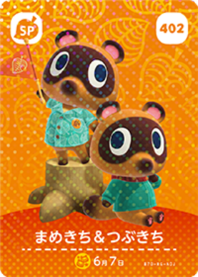 Timmy & Tommy amiibo Card