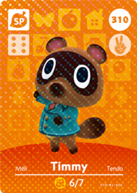 Timmy amiibo Card