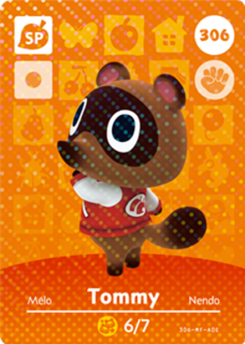 Tommy amiibo Card