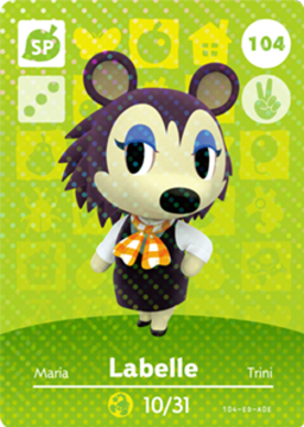 Labelle amiibo Card