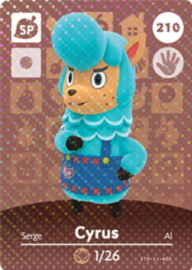 Cyrus amiibo Card