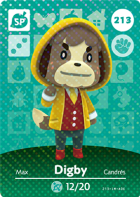Digby amiibo Card