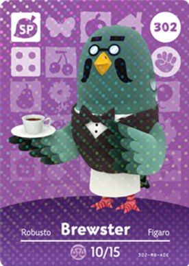 Brewster amiibo Card