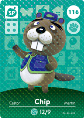 Chip amiibo Card