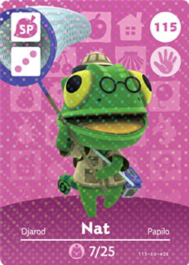 Nat amiibo Card