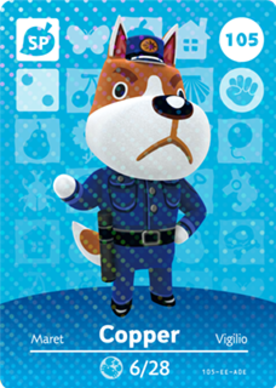 Copper amiibo Card