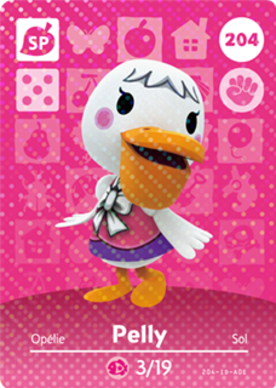 Pelly amiibo Card