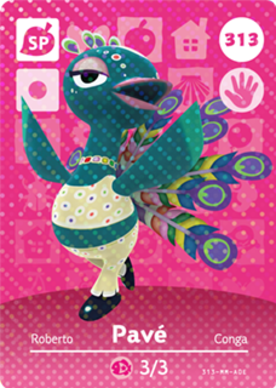 Pave amiibo Card