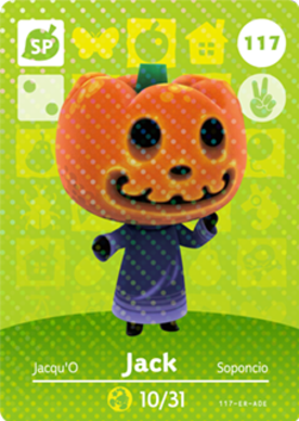 Jack amiibo Card