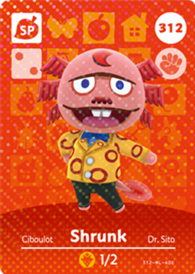 Shrunk amiibo Card