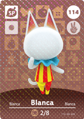 Blanca amiibo Card
