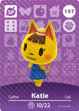Katie amiibo Card
