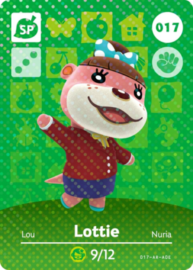 Lottie amiibo Card