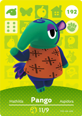 Pango amiibo Card