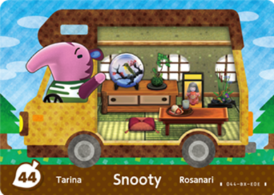 Snooty amiibo Card