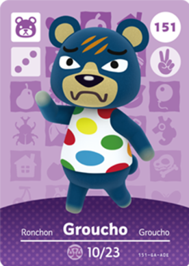Groucho amiibo Card