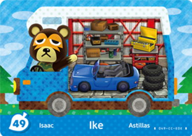 Ike amiibo Card