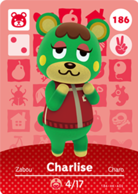 Charlise amiibo Card