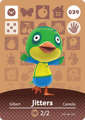 Jitters amiibo Card