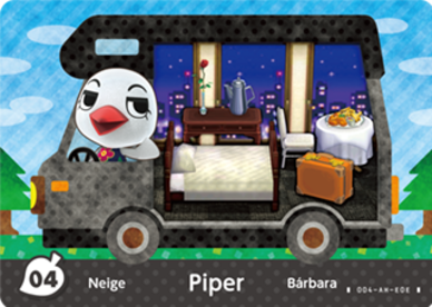 Piper amiibo Card
