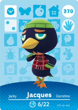 Jacques amiibo Card