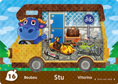 Stu amiibo Card