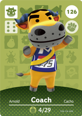Coach amiibo Card