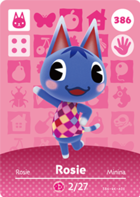 Rosie amiibo Card