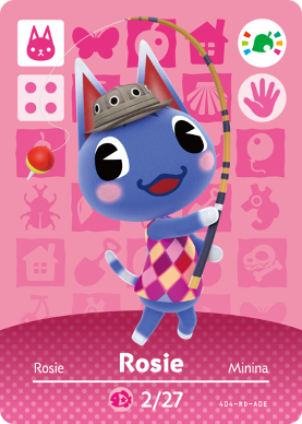 Rosie amiibo Card