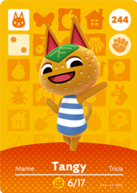 Tangy amiibo Card