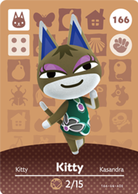 Kitty amiibo Card