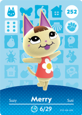 Merry amiibo Card