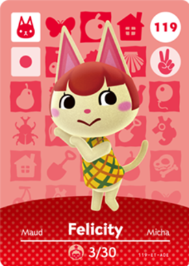 Felicity amiibo Card