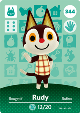 Rudy amiibo Card