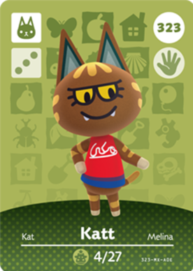 Katt amiibo Card