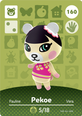 Pekoe amiibo Card