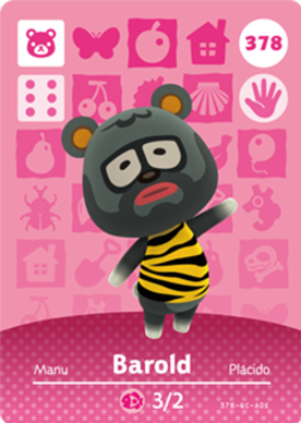 Barold amiibo Card