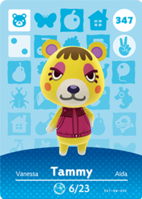 Tammy amiibo Card