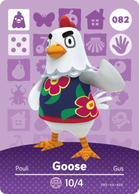 Goose amiibo Card