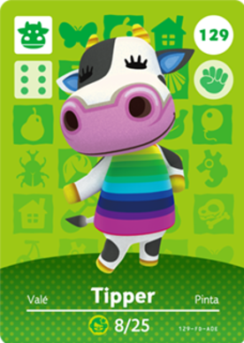 Tipper amiibo Card
