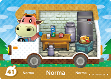 Norma amiibo Card