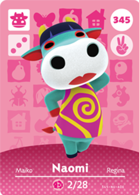 Naomi amiibo Card