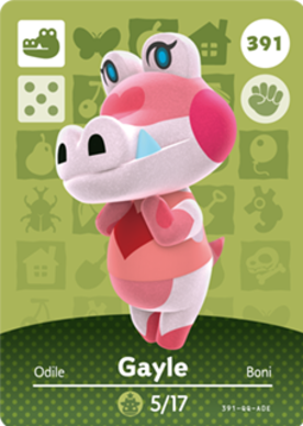 Gayle amiibo Card